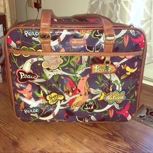 Sakroots, River Peace, carry on bag.